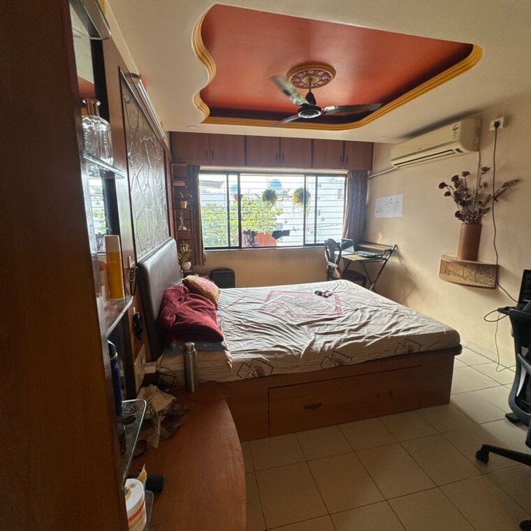 Bedroom, om-utopia 2 Bedroom 1100 Sq.Ft. Apartment In Netaji Nagar Pune 9942647