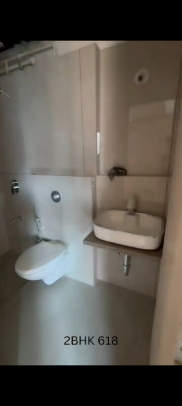 Bathroom in 2 BHK Apartment at Gurukrupa Marina Enclave, Malad West – for Sale