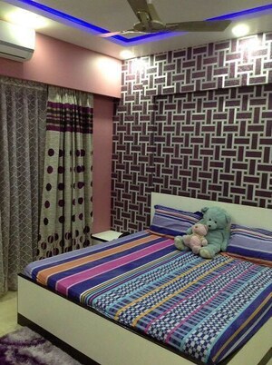 Bedroom in 3 BHK Apartment at Gaur Sportswood, Sector 79 – for Rent