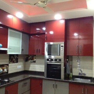 Kitchen in 3 BHK Apartment at Gaur Sportswood, Sector 79 – for Rent