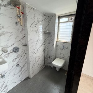 Bathroom in 2 BHK Apartment at Jogeshwari West – for Rent