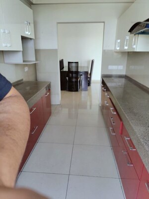 Kitchen in 3 BHK Apartment at Emaar Palm Gardens, Sector 83 – for Sale