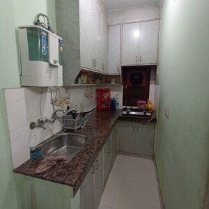 Kitchen in 2 BHK Builder Floor at Raj Nagar – for Rent