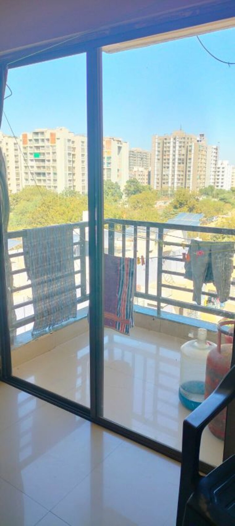 Balcony, gota 2 Bedroom 1100 Sq.Ft. Apartment In Gota Ahmedabad 9942848