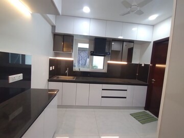 Kitchen in 3 BHK Apartment at Rajapushpa Provincia, Narsingi – for Rent