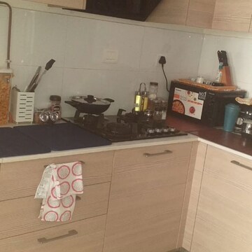 Kitchen in 2 BHK Apartment at Mantri Webcity, Hennur Road – for Rent