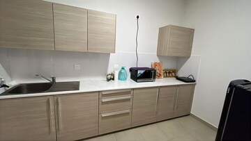 Kitchen in 2 BHK Apartment at Bhartiya City Nikoo Homes 6, Kogilu – for Rent