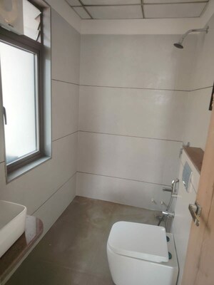 Bathroom in 3 BHK Penthouse at Chandkheda – for Rent