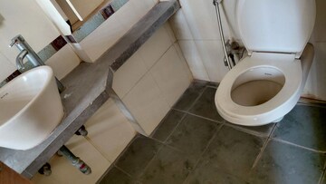 Bathroom in 2 BHK Apartment at Riddhi Tower, Malad East – for Rent