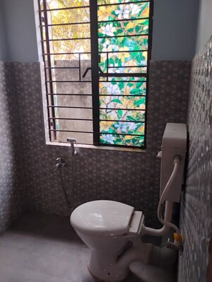 Bathroom in 1 BHK Independent House at Borbari – for Rent