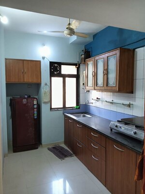 Kitchen in 2 BHK Apartment at Tulsidham Complex, Kapur Bawdi – for Rent
