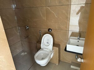 Bathroom in 3 BHK Apartment at Shree Sonigara Signature Park, Wakad – for Rent