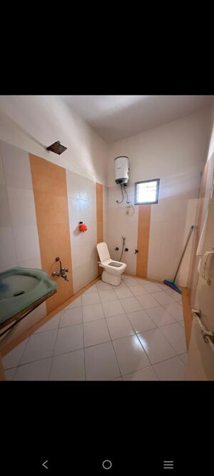 Bathroom in 4 BHK Villa at Sahara Samatva Bunglow, Shela – for Rent