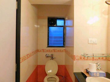 Bathroom in 3 BHK Apartment at Gera Emerald City, Kharadi – for Rent