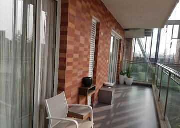 Balcony in 3 BHK Apartment at Godrej Meridien, Sector 106 – for Rent