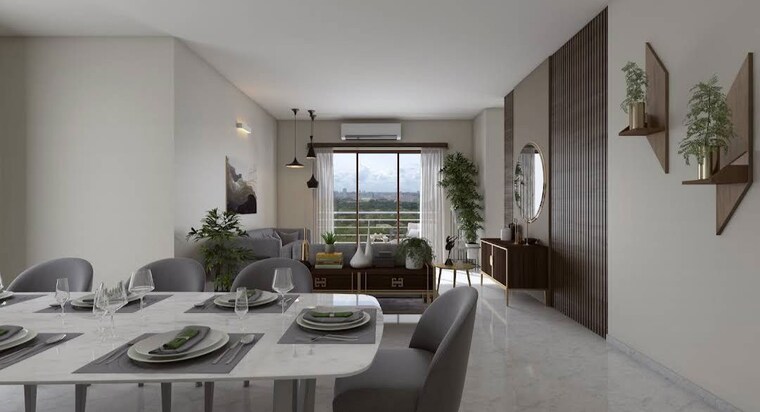 Living Room, godrej-meridien 3 Bedroom 1855 Sq.Ft. Apartment In Sector 106 Gurgaon 9943682