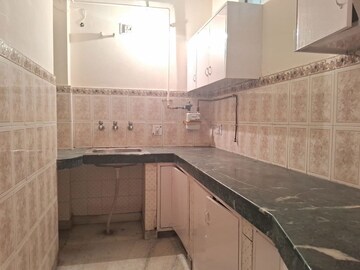 Kitchen in 2 BHK Builder Floor at East Of Kailash – for Rent