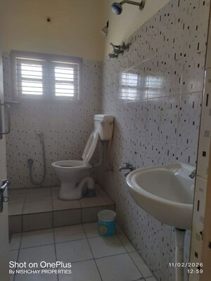 Bathroom in 2 BHK Independent House at Thanisandra – for Rent