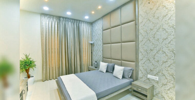 Bedroom, kumar-palmspring-towers 2 Bedroom 1125 Sq.Ft. Apartment In Undri Pune 9943536