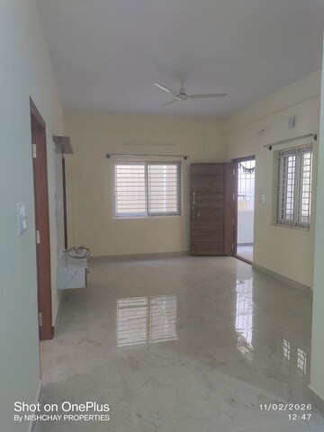 Living Room in 2 BHK Apartment at Thanisandra – for Rent
