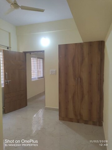Bedroom in 2 BHK Apartment at Thanisandra – for Rent