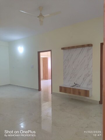 Living Room in 2 BHK Apartment at Thanisandra – for Rent