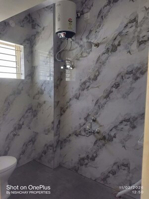 Bathroom in 2 BHK Apartment at Thanisandra – for Rent