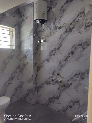 Bathroom in 2 BHK Apartment at Thanisandra – for Rent