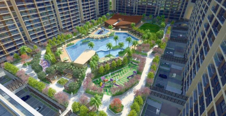 Master Plan, kumar-palmspring-towers 3 Bedroom 1558 Sq.Ft. Apartment In Undri Pune 9943773