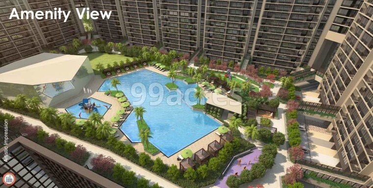 Master Plan, kumar-palmspring-towers 3 Bedroom 1558 Sq.Ft. Apartment In Undri Pune 9943773