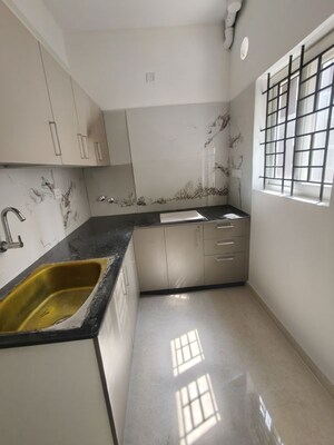 Kitchen in 1 BHK Builder Floor at Defence Colony – for Rent