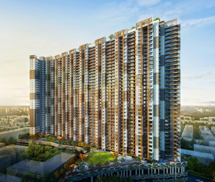 2.5 BHK 788 Sq.Ft. Apartment in Chandak 34 Park Estate