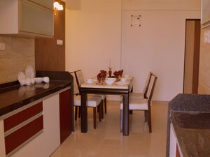 Kitchen in 3 BHK Apartment at Maatoshree Sai Moreshwar Luxuria, Kharghar Sector 18 – for Sale