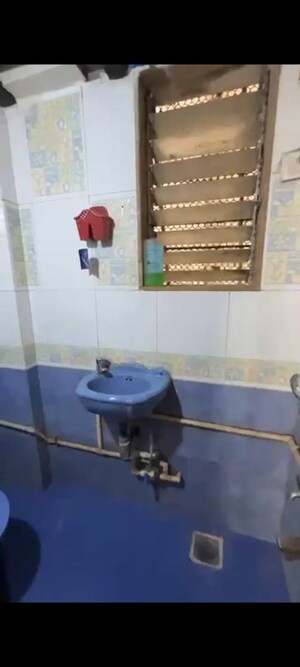 Bathroom in 1 BHK Apartment at Galaxy Heights, Goregaon West – for Rent