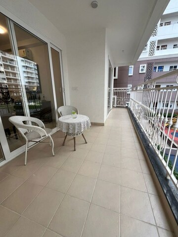 Balcony in 3 BHK Apartment at Prestige Beverly Hills, Kokapet – for Rent