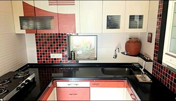Kitchen in 2 BHK Apartment at Mahavie Shikhar Apartment, Mulund West – for Rent