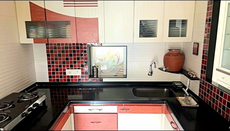 Kitchen, mahavie-shikhar-apartment 2 Bedroom 900 Sq.Ft. Apartment In Mulund West Mumbai 9944167