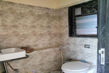 Bathroom in 1 RK Apartment at Mayfair Housing Hillcrest, Vikhroli West – for Rent