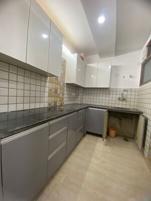 Kitchen in 2 BHK Builder Floor at Chattarpur – for Rent