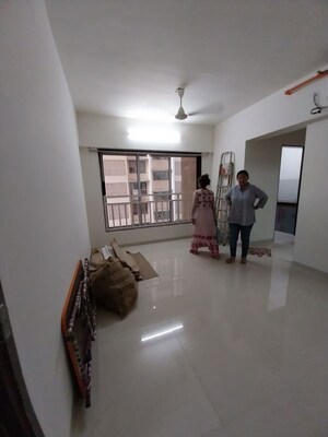 Living Room in 1 BHK Apartment at Crystal Armus, Chembur – for Rent