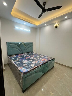 Bedroom in 2 BHK Builder Floor at Chattarpur – for Rent