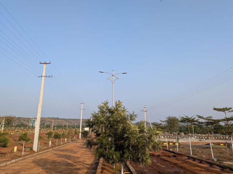 Garden, sunrise-nature-county  165 Sq.Yd. Plot In Shadnagar Hyderabad 9934135