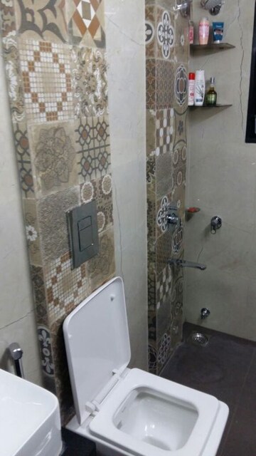 Bathroom in 2 BHK Apartment at Dheeraj Heritage Residency, Santacruz West – for Sale