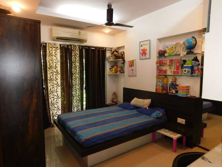 Bedroom, dsk-madhuban 3 Bedroom 1200 Sq.Ft. Apartment In Sakinaka Mumbai 9944297