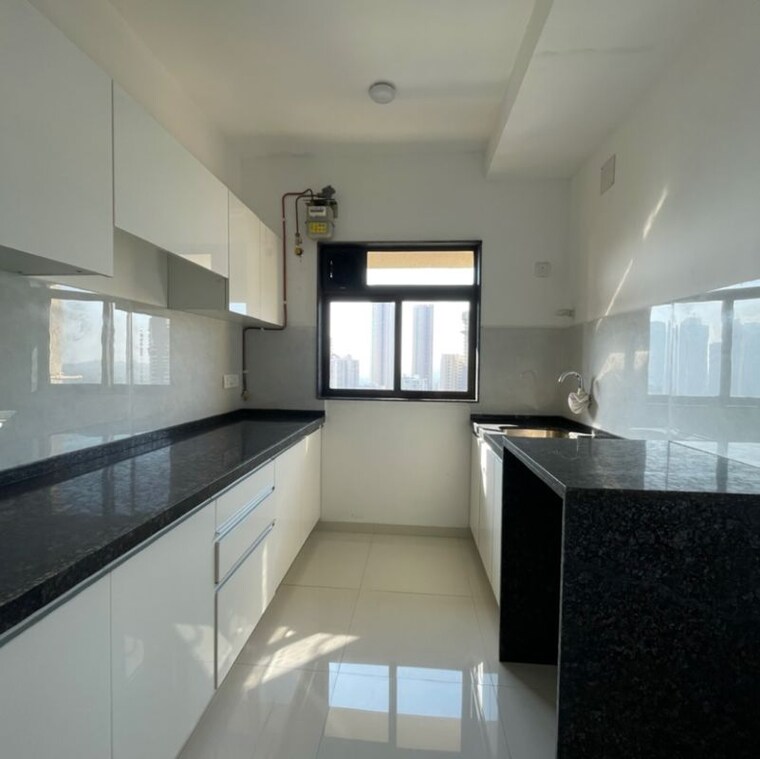 Kitchen, lalani-grandeur 1 Bedroom 406 Sq.Ft. Apartment In Riddhi Gardens Mumbai 9944468