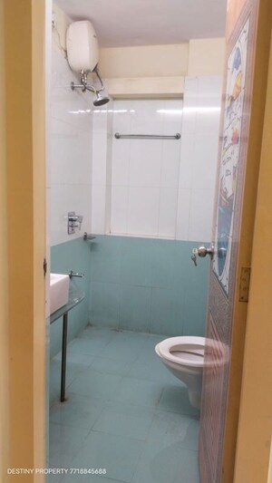 Bathroom in 2 BHK Apartment at Hiranandani Gardens Tulip, Powai – for Rent