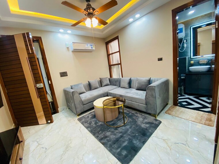 Living Room, chattarpur 1 Bedroom 500 Sq.Ft. Builder Floor In Chattarpur Delhi 9944492