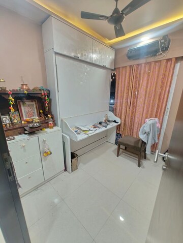 Living Room in 3 BHK Apartment at The Wadhwa Solitaire, Kolshet Road – for Sale