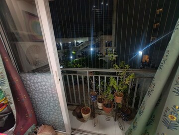 Balcony in 3 BHK Apartment at The Wadhwa Solitaire, Kolshet Road – for Sale