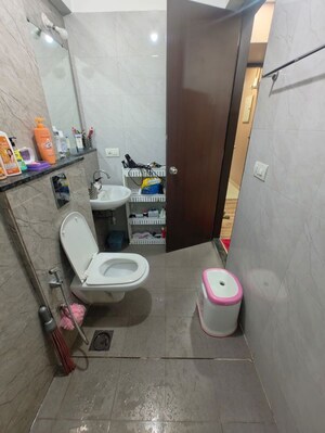 Bathroom in 3 BHK Apartment at The Wadhwa Solitaire, Kolshet Road – for Sale